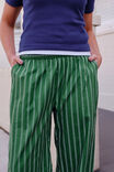 The Lounge Pant, BASIL STRIPE - example image 5