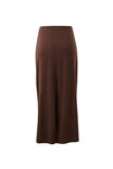 Clara Column Skirt, CHOCOLATE - example image 3