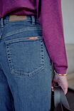 Evie Wide Leg Jean, FRESH INDIGO - alternate image 3