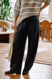 Gemma Pleat Pant, WASHED BLACK - example image 4