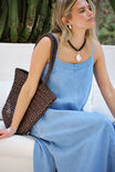 Remy Strappy Midi Dress, VINTAGE BLUE - alternate image 6