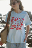 Tully Boyfriend Tee, COOL BLUE/SUMMER WITH CERES - alternate image 4