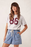 Relaxed Everyday Short, MID BLUE WASH - alternate image 6