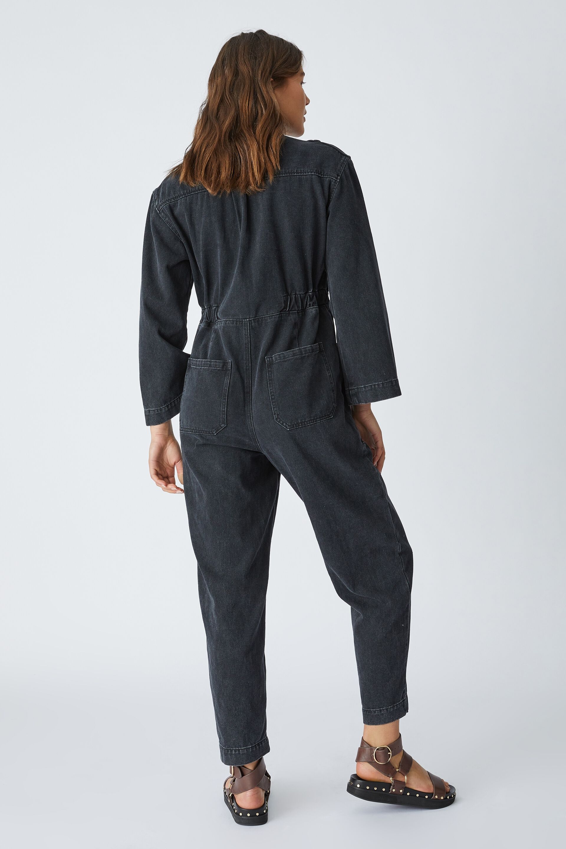 Black clearance utility suit