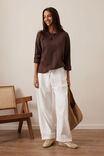 Jessie Barrel Pant, FRESH ECRU - alternate image 5