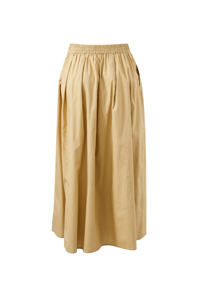 Florence Maxi Skirt, BURNT BUTTER