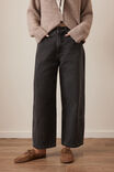 Demi Barrel Jean, FADED BLACK - alternate image 6