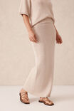 Beach Knit Maxi Skirt, STRING - alternate image 4