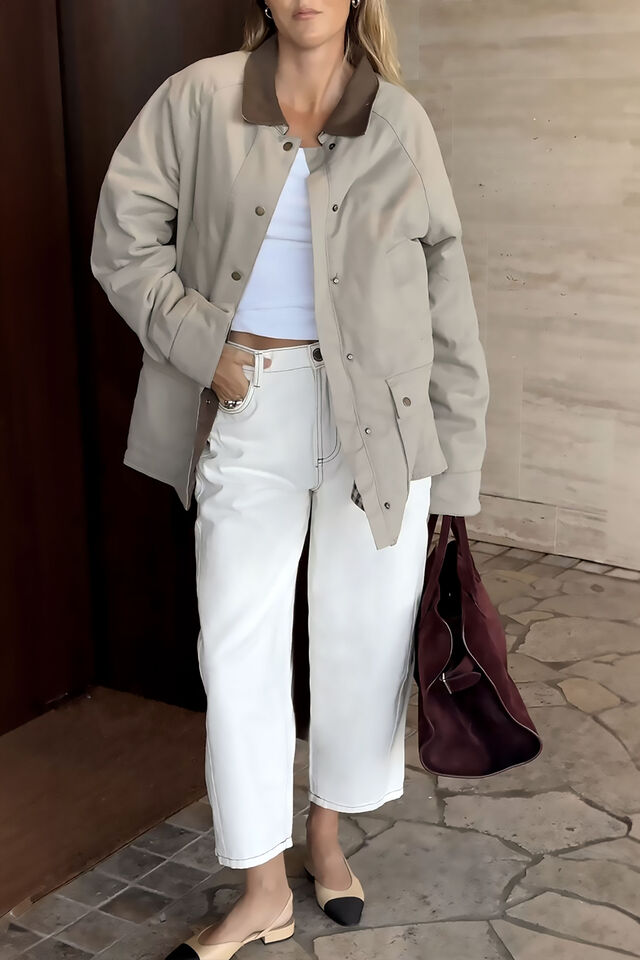 Barn Jacket, ASH GREEN