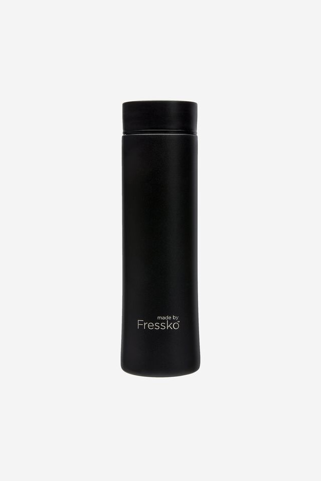 Fressko - 660Ml Stainless Steel Flask - Move, BLACK