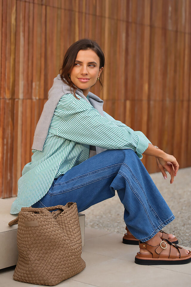 Forward Seam Jean, MID INDIGO