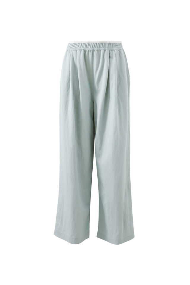 Mim Pleat Pant, CHINA BLUE