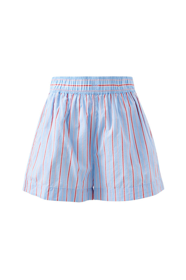 Mila Short, BLUE RED WHITE STRIPE