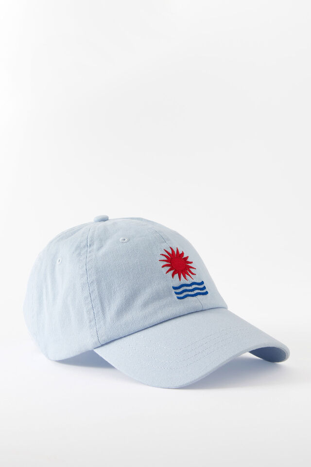 Pip Everyday Cap, CHALK BLUE HORIZON EMBROIDERY