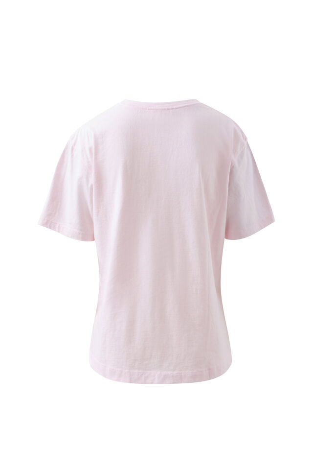 Stevie Slouchy Tee, SUNFADED TINT/ISLAND PRINT