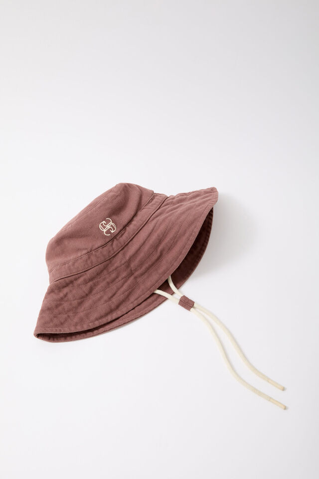 Polly Bucket Hat, CHOCOLATE