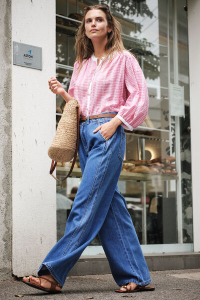 Forward Seam Jean, MID INDIGO