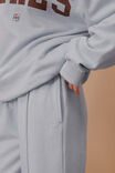 Gracie Relaxed Pin Tuck Trackpant, CHALK BLUE - alternate image 5