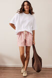 Darcy Relaxed Everyday Short, WASHED PINK - example image 5