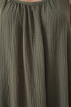 Strappy Midi Dress, SOFT KHAKI - alternate image 6