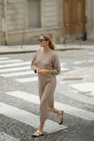 Summer Slouchy Knit Dress, STRING - alternate image 4