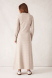 Collared Soft Knit Dress, OATMEAL MARLE - alternate image 3