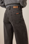 Evie Wide Leg Jean, WASHED BLACK - alternate image 4