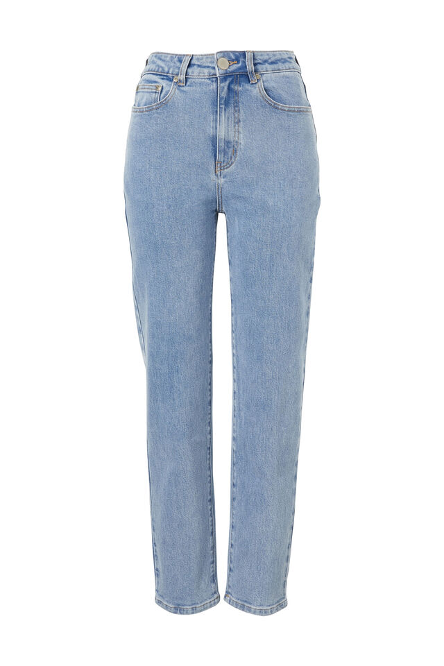 Straight Jean In Organic Cotton, VINTAGE BLUE