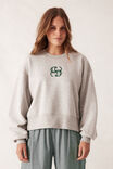 GREY MARLE PINE GREEN LOGO