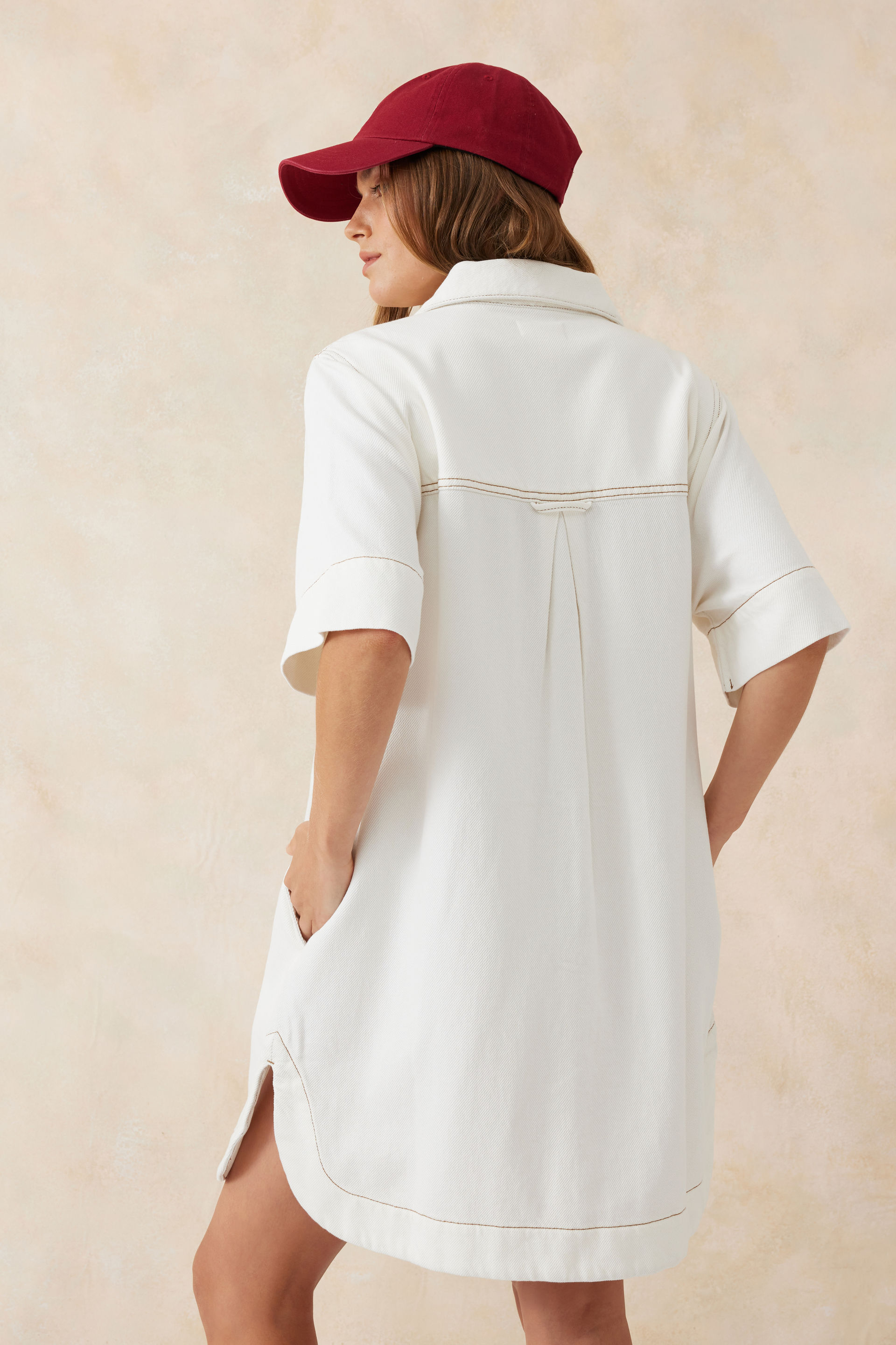 Boxy Shirt Dress