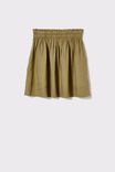 Linen Mini Skirt, DILL - alternate image 5