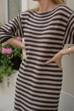 Summer Slouchy Knit Dress, STRING/PHANTOM STRIPE - alternate image 4