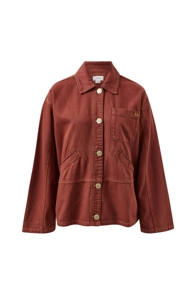 Ziggy Shacket, BURNT TOFFEE