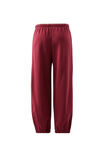 Bowie Barrel Leg Trackpant, BURGUNDY CONTRAST BUFF BIND - alternate image 3