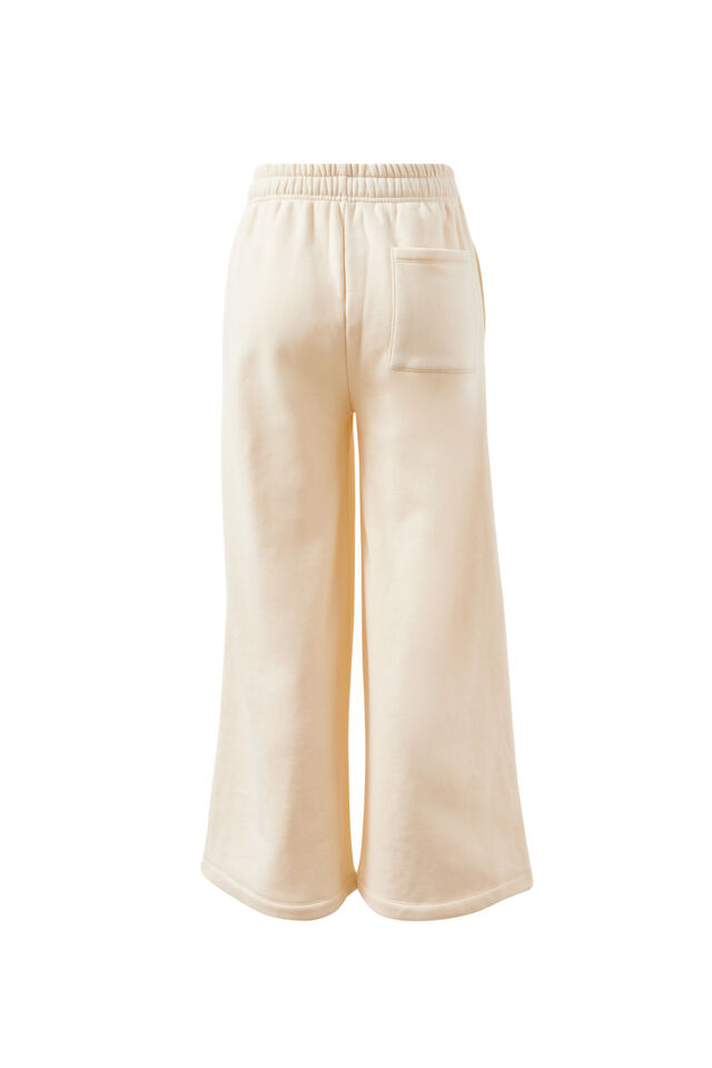 Ivy Wide Leg Trackpant, MARSHMALLOW