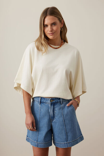 Juno Seamed Short, VINTAGE BLUE