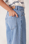 Frankie Loose Straight Jean, MID BLUE WASH - alternate image 5