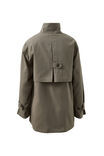 Estelle Funnel Neck Jacket, MOSS - alternate image 3