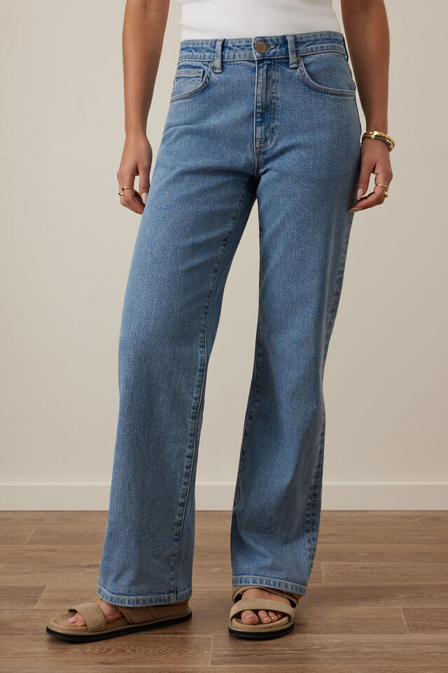 Sydney Straight Leg Jean, VINTAGE BLUE