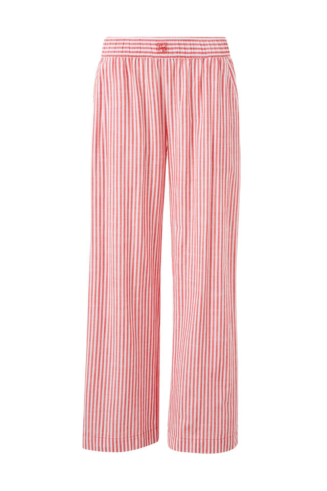 The Lounge Pant, HERITAGE RED BRIGHT WHITE STRIPE
