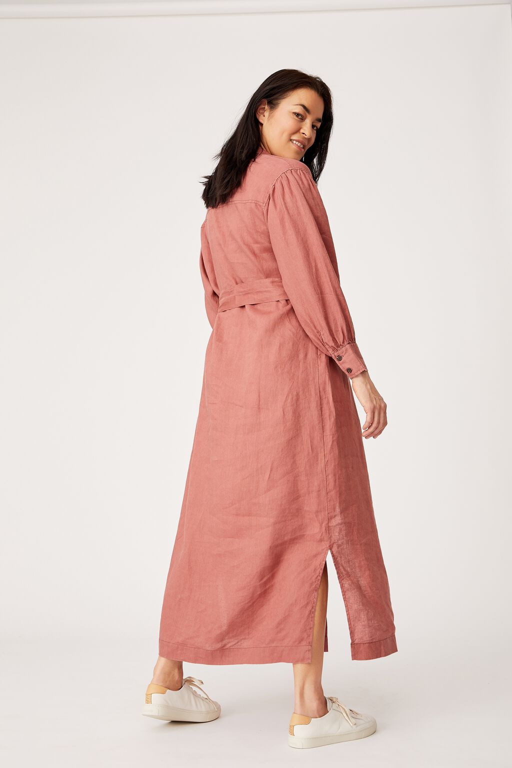Linen Shirt Dress