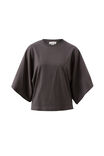Lucy Relaxed Sleeve Tee, PHANTOM - alternate image 2