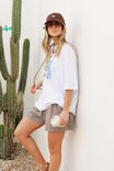 Mila Short, CHOC GINGHAM - alternate image 6