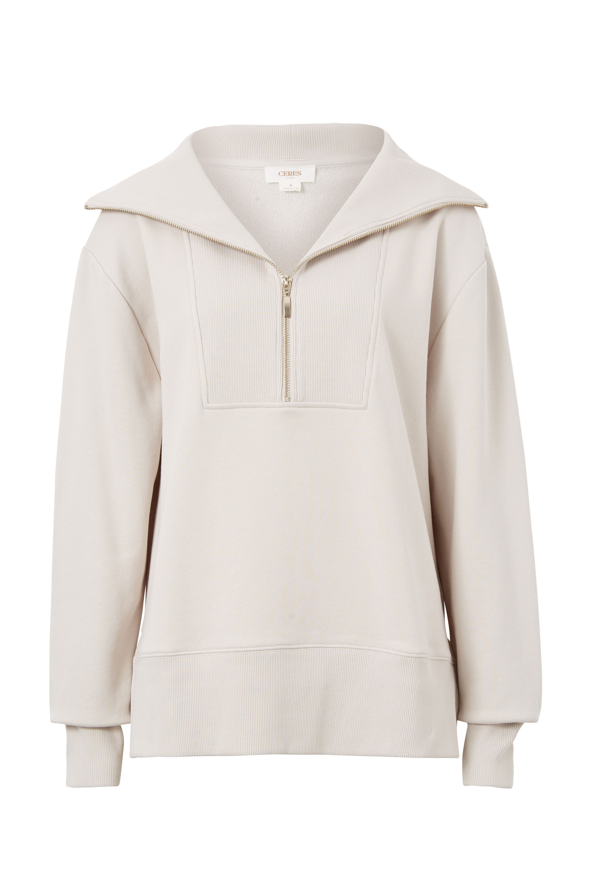 Half Zip Sweat