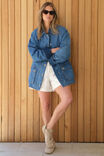 Barn Jacket, FRESH INDIGO - alternate image 3