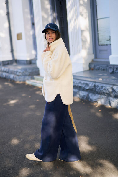 Teddy Jacket, MARSHMALLOW