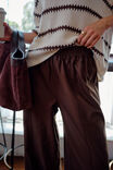 Izzie Pinstitch Pant, CHOCOLATE - example image 6