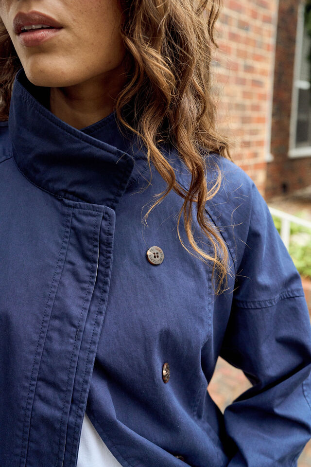 Dakota Funnel Neck Jacket, HERITAGE NAVY
