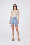 Knit Bralette In Lenzing Viscose Blend, OATMEAL - alternate image 1