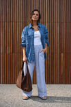 WHITE NAVY CHECK